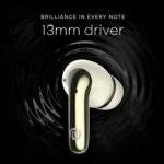 Noise Buds Verve 2 in-Ear Truly Wireless Earbuds with Chrome Finish, 50H of Playtime, Quad Mic with ENC, 13mm Driver, Instacharge(10 min=200 min), BT v5.3(Stone Beige) - Image 6