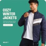 Boldfit jackets for men stylish latest puffer winter jacket for men standard length jacket man full sleeves bomber jackets for man winter wear with hoodie sweatshirt - Image 2