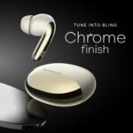 Noise Buds Verve 2 in-Ear Truly Wireless Earbuds with Chrome Finish, 50H of Playtime, Quad Mic with ENC, 13mm Driver, Instacharge(10 min=200 min), BT v5.3(Stone Beige) - Image 3