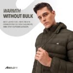 Boldfit Jacket For Men Winter Wear Nylon Winter Standard Length Jacket For Men Minus Degree Jackets From Minus 10 Degree Winter Wear For Men Insulated Winter Jackets For Men Heavy Jackets - Image 2