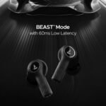 Boat Nirvana Ion, 120HRS Battery, Crystal Bionic Sound w/Dual EQ Modes, 4Mics ENx, App Support, Low Latency, IPX4, v.5.2 Bluetooth Earbuds, TWS Ear Buds Wireless Earphones with mic (Charcoal Black) - Image 2