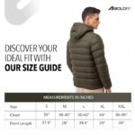 Boldfit Jacket For Men Winter Wear Nylon Winter Standard Length Jacket For Men Minus Degree Jackets From Minus 10 Degree Winter Wear For Men Insulated Winter Jackets For Men Heavy Jackets - Image 3