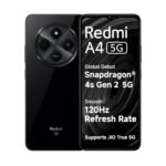 Redmi A4 5G (Starry Black, 6GB RAM, 128GB Storage) | Segment Largest 6.88in 120Hz | 50MP Dual Camera | 18W Fast Charging | Charger in The Box