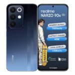 realme NARZO 90x 5G (Nitro Blue,6GB+128GB) | 7000mAh + 60W Biggest Battery & Fastest Charging in The Segment* | 144Hz Bright Display | Sony 50MP AI Rear Camera | AI Assist | 400% Ultra Boom Speaker
