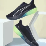 PUMA  Darter Pro Fade Running Shoes For Men (Blue, Green)