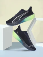 PUMA  Darter Pro Fade Running Shoes For Men (Blue, Green)